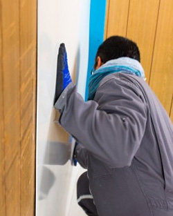 tuto pose de plaque sur mur 